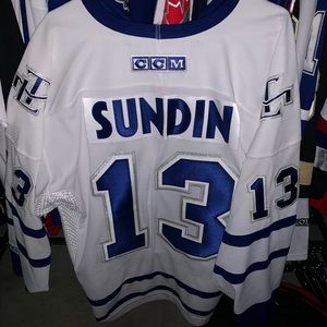 Vintage CCM Mats Sundin Toronto Maple Leafs Jersey